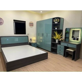 [Mã LIFEBKA5 giảm 10% tối đa 1 Triệu đơn 500k] [HOT ]combo bộ phòng ngủ giường tủ áo cao cấp -mẫu mới