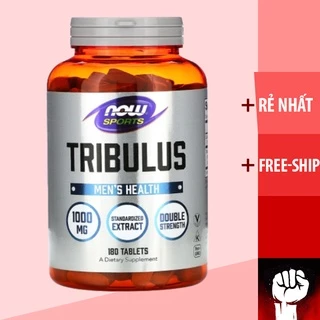 Thực phẩm bổ sung Now Sports Tribulus 1000mg,  hỗ trợ sinh lý, tăng cơ phục hồi cơ bắp (90 - 180 viên)