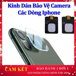 [Giá Sỉ] Miếng dán bảo vệ camera cho Iphone, kính cường lực cam điện thoại Ip 11/11pro/11promax/12/12pro/13 Promax Full