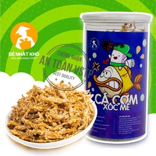 Cá cơm sấy mè giòn 230g đồ ăn vặt ngon giá rẻ Đệ Nhất Khô Đặc Sản Phan Thiết AV22