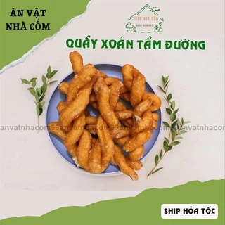 Quẩy xoắn thừng, loại ngon, quẩy đường, loại to, giòn xốp - Ăn vặt nhà Cốm