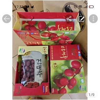 TÁO ĐỎ SẤY KHÔ, HÀNG ĐỦ 1KG, DATE 2026