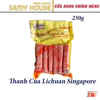 [Tokbokki.com] Thanh Cua SeaSon gói 250g và Thanh Cua Lichuan Singapor 500g