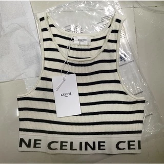 Áo tank top Dệt Kim lisa ce Mùa Hè Năm 2021 Với Nhãn - Có tag