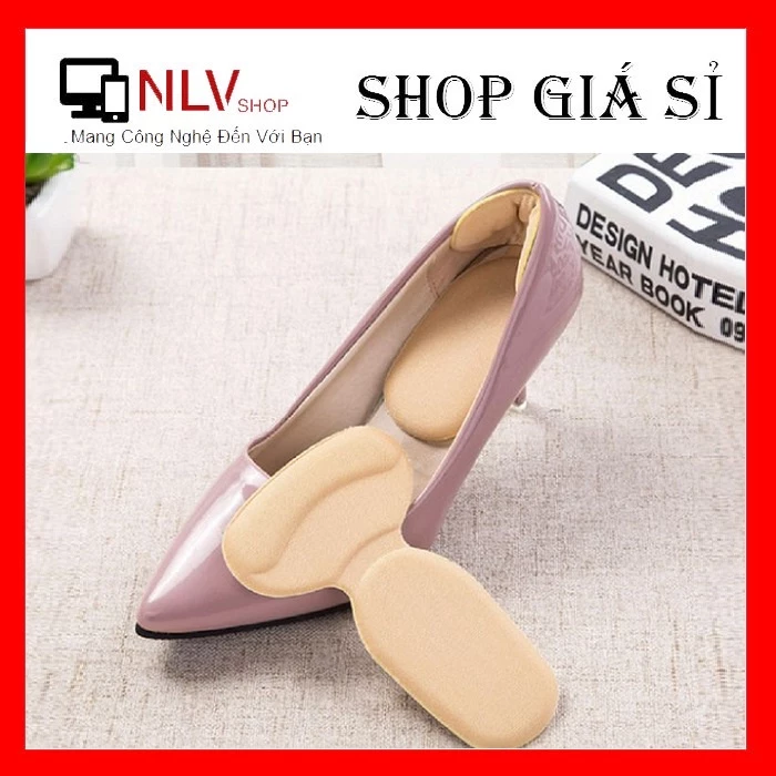 Bộ 2 lót giày chống rộng, chống rớt gót cao cấp, bảo vệ chân khi mang giày_C239