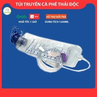 Túi Súc Ruột Enema thải độc đại tràng, túi cho ăn 1200ml