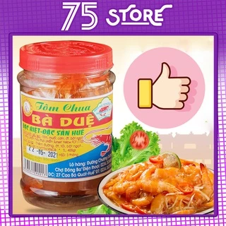 Tôm chua Bà Duệ dai ngon, chua ngọt đậm đà 400g - Đặc sản Huế