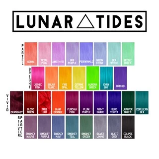 Thuốc nhuộm tóc Lunar Tides Hairdye tone màu nóng