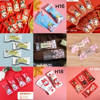 Set 20 túi đựng kẹo nougat nhiều mẫu