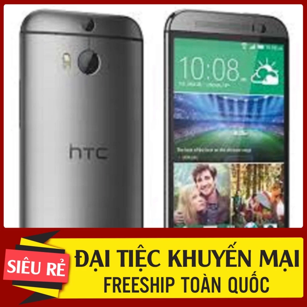 ĐẠI TIỆC TRI ÂN . [ chơi Free Fire - PUBG ] điện thoại HTC ONE M8 - HTC M8 ram 2G/32G mới zin Chính Hãng - Bảo hành 12 t