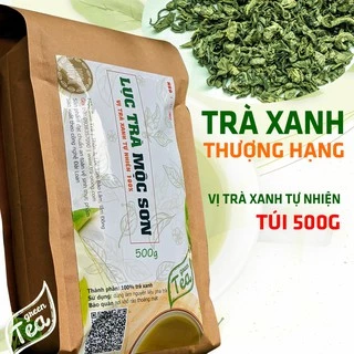 500g Lục Trà (Trà Xanh) Mộc Sơn chuẩn xuất khẩu | Nguyên liệu chuyên dùng trong pha chế