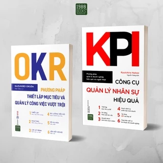 Sách - Combo Công cụ quản lý siêu hiệu quả trong kinh doanh OKR + KPI