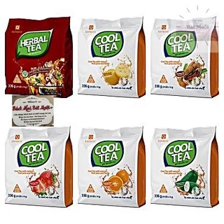 Bột trà hòa tan Cool Tea (Trần Quang) 24 gói x16g/ mẫu thử