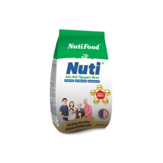 Sữa Nutifood Nuti nguyên kem túi 400gam