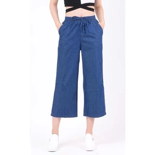 [3 SIZE 45-60KG] QUẦN LỠ JEAN GIẤY ỐNG RỘNG NỮ THỜI TRANG