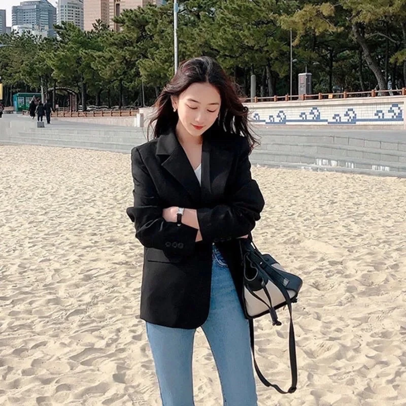 [ĐỦ BILL CÓ QUÀ] 🎁🎁 ÁO BLAZER NỮ TÚI NẮP 2 LỚP CÓ LÓT VAI 🍁🍁 HÀNG LOẠI 1 QUẢNG CHÂU (có ảnh thật)