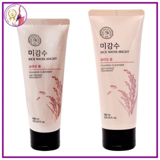 [chính hãng] Sữa rửa mặt The Face Shop Gạo vàng(không hạt)