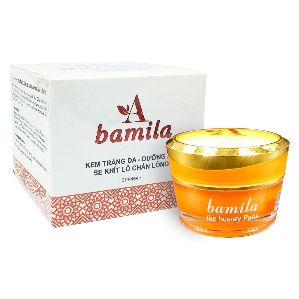 Kem trắng da giữ ẩm 25g bamila