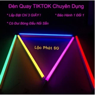 Đèn LED Tuýp chuyên dùng quay Tiktok (60cm, 30cm) - Đủ màu siêu sáng, loại tốt