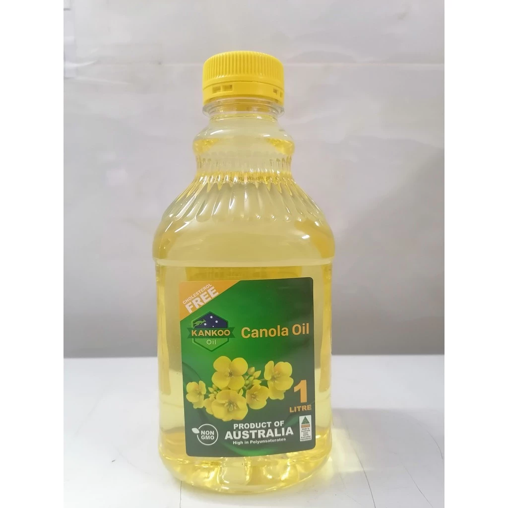 KANKOO [Bình 1 Lít] DẦU THỰC VẬT HẠT CẢI [Australia] Canola Oil