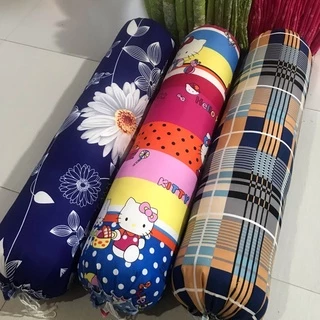 Gối Ôm Lớn Có Tặng Kèm Sẵn Vỏ Gối Cotton