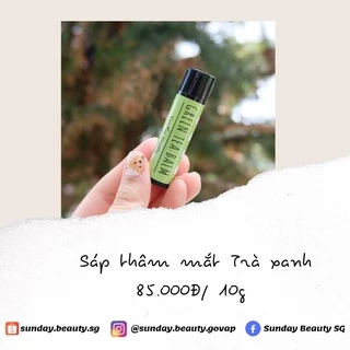 Sáp thâm mắt Trà xanh handmade Sunday Beauty - Green tea Balm