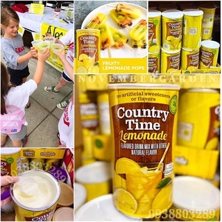 [ Hoả Tốc🍋] Bột Nước Chanh Nguyên Chất Lemonade Country Time 2.3kg của Mỹ