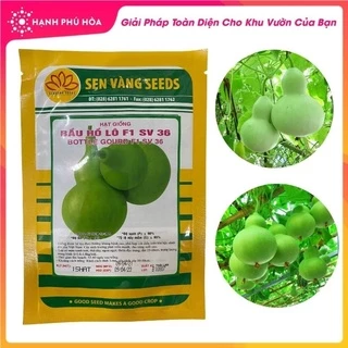 [SEN VÀNG] GÓI 1GRAM HẠT GIỐNG BẦU HỒ LÔ F1 36 - SEN VÀNG