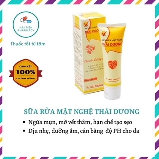 Sửa rửa mặt nghệ thái Dương ngừa mụn, mờ vết thâm, hạn chế tạo sẹo tuýp 90g