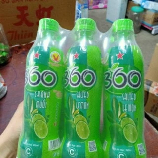 thùng 24 chai chanh 🍋🍋muối 360 (355 ml)