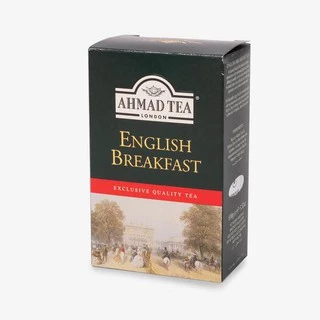 Trà đen pha ấm Buổi Sáng Anh Quốc hộp giấy - Ahmad English Breakfast Tea 100g (trà lá pha ấm – 100g trà/hộp)
