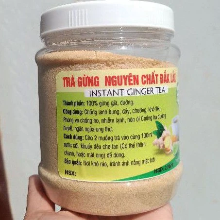 1KG TRÀ GỪNG HÒA TAN NGUYÊN CHẤT ĐĂK LĂK