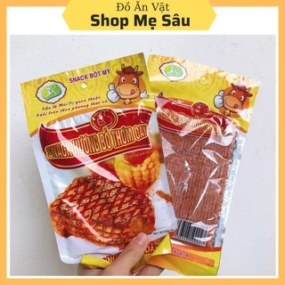 Snack Bò Miếng Thơm Cay, Bim Bim Cay Hương Bò ( gói 30g)