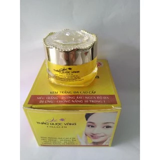 Kem dưỡng trắng da thảo dược vàng collagen 15g