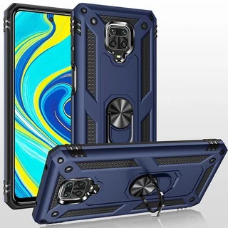 Ốp Điện Thoại Cứng Kiểu Giáp Chống Sốc Kèm Giá Đỡ Nhẫn Cho xiaomi redmi note 9S 9 Pro max POCO X3 Pro