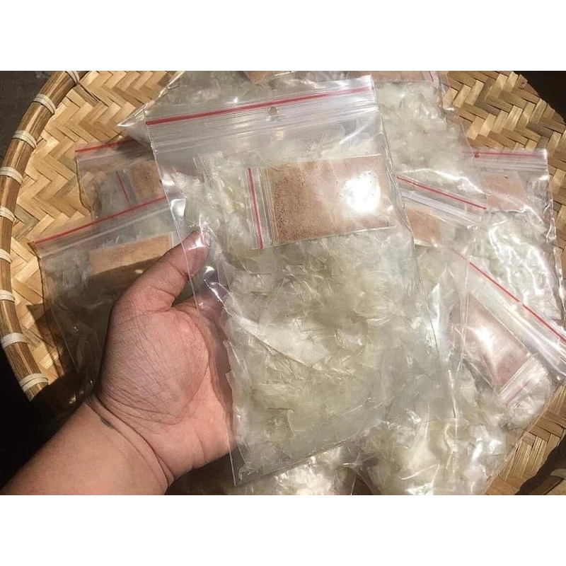 bánh tráng dẻo muối nhuyễn