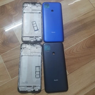 Vỏ redmi 9C có khung sườn khay sim BAO TEST