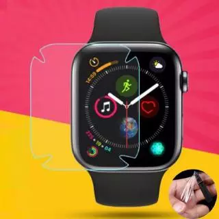 Phim Hydrogel Dán Bảo Vệ Màn Hình Đồng Hồ Apple Watch Series 7 6 SE 5 4 3 2 1 Kích Thước 45mm 44mm 41mm 42mm 40mm 38mm