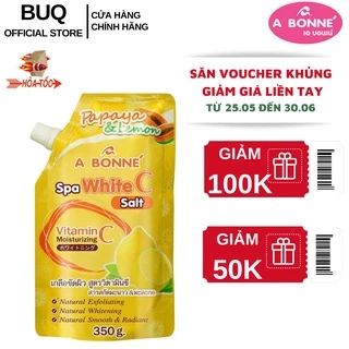 Muối Tắm Sữa Bò Vitamin C Tẩy Tế Bào Chết Body A Bonne' Spa 350g