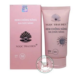 Kem chống nắng Ngọc Trai Đen 60ml (hồng) giúp bảo vệ và chăm sóc da hiệu quả