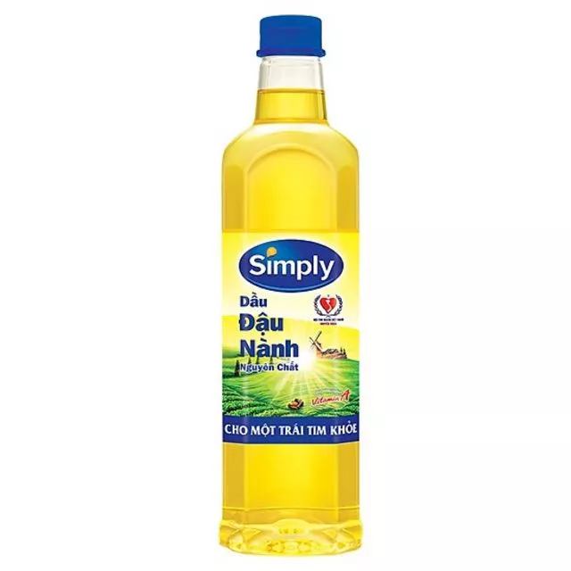 Dầu đậu nành simply 1 lít, 2 lít