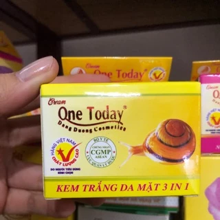 Kem trắng da 3in1 One Today