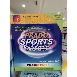 Oserol Sports drink  vị chanh leo thơm ngon dễ uống 1 hộp 10 gói