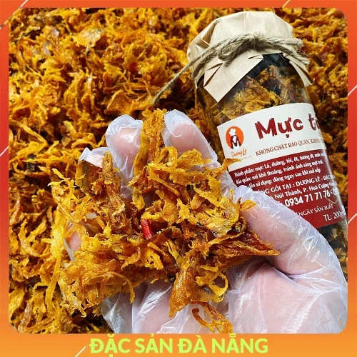 {FREESHIP} {500g} MỰC TẨM XÉ SỢI - ĐẶC SẢN ĐÀ NẴNG