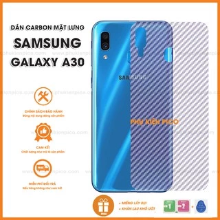 Dán Mặt Sau Lưng Carbon 3D Samsung Galaxy A10/A20/A30/A50