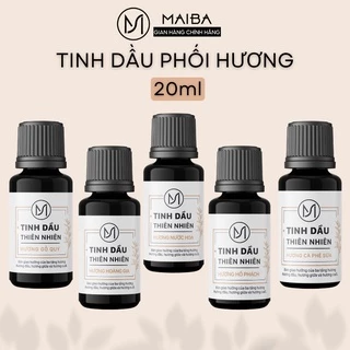 Tinh dầu thơm thiên nhiên MAIBA xông phòng giúp khử mùi và thư giãn giảm căng thẳng - 20ml