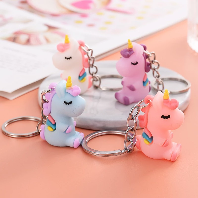 Móc khoá kỳ lân_ unicorn dễ thương _ làm quà tặng ý nghĩa