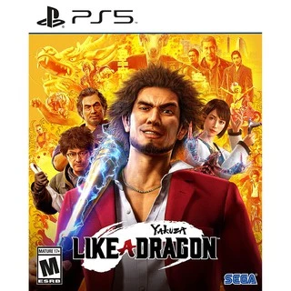 [Mã 99ELHA giảm 7% đơn 300K] Đĩa Game Yakuza Like a Dragon Hệ US Cho Máy Playstation 5 (PS5)