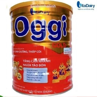 Sữa bột OGGI Gold 900g tăng cân, ngừa táo bón