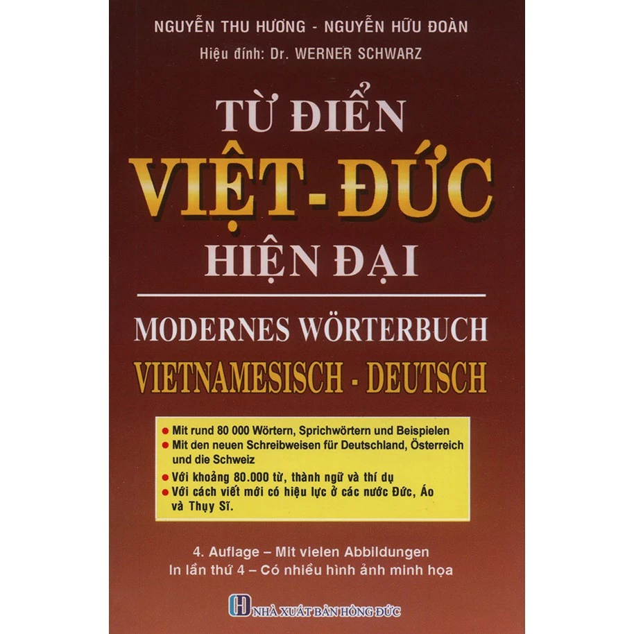 Sách - Từ điển Việt - Đức hiện đại (80.000 từ)